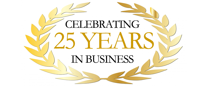 Celebrating 25 Years in Business