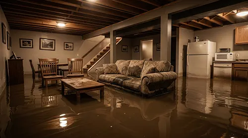 A1 Foundation Crack Repair - Water is pouring into my finished basement. Now what?